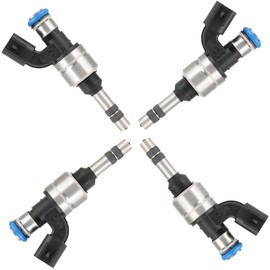 6 Holes ANGLEWIDE Set of 4 Fuel Injectors Compatible for 2011-2016 for Buick for LaCrosse, 2011-2016 for Buick for Regal, 2012-2017 for Buick for Verano FJ1154 Fuel Injector