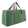 Canvas Wide Mouth Tool Storage Bag with Adjustable Shoulder Strap
