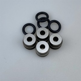 AbUre Aftermarket 2 sets 246348 Stainless Steel Side Seal Kit fits fusion AP Spray Gun