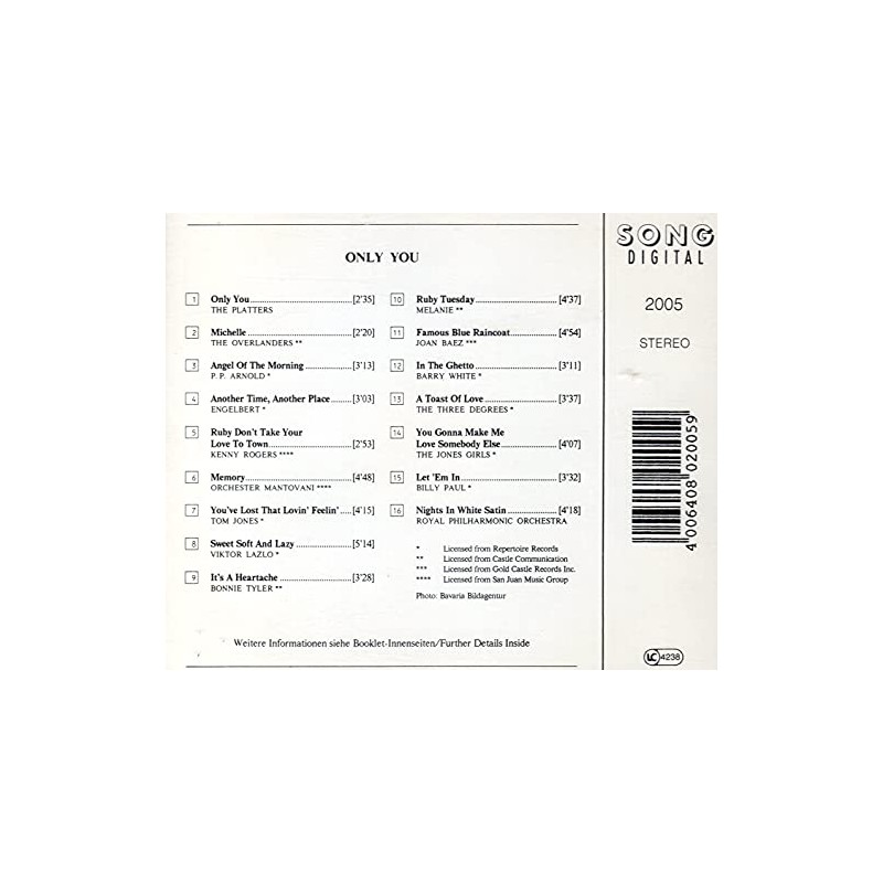 Platters, Overlanders, P.P. Arnold, Kenny Rogers..