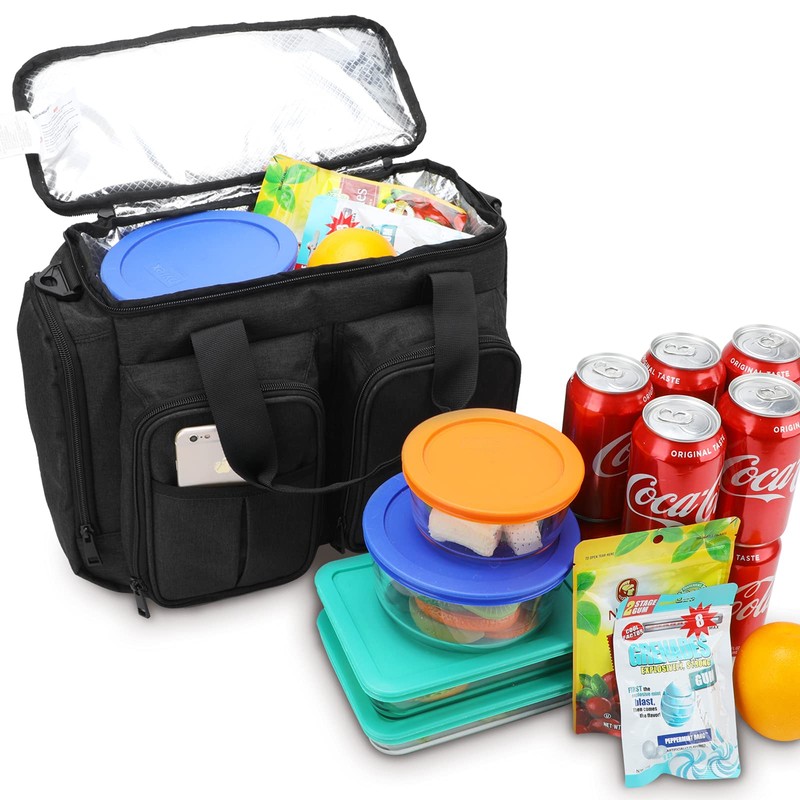 MIER Lunch Box for Men Heavy Duty Insulated Lunch Bag