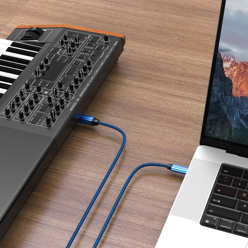 GOSYSONG 50ft USB C to USB B Printer Cable -