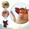 WLLHYF Dog Muzzle Soft Nylon Muzzle Breathable Pets Muzzle Anti