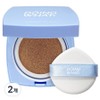 Doingwat Soft Blurring Filter Cushion 15g, No. 2 Beige, 2 pieces / 두잉왓 소프트 블러링 필터 쿠션 15g, 2호베이지, 2개
