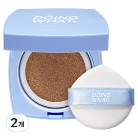 Doingwat Soft Blurring Filter Cushion 15g, No. 2 Beige, 2 pieces / 두잉왓 소프트 블러링 필터 쿠션 15g, 2호베이지, 2개