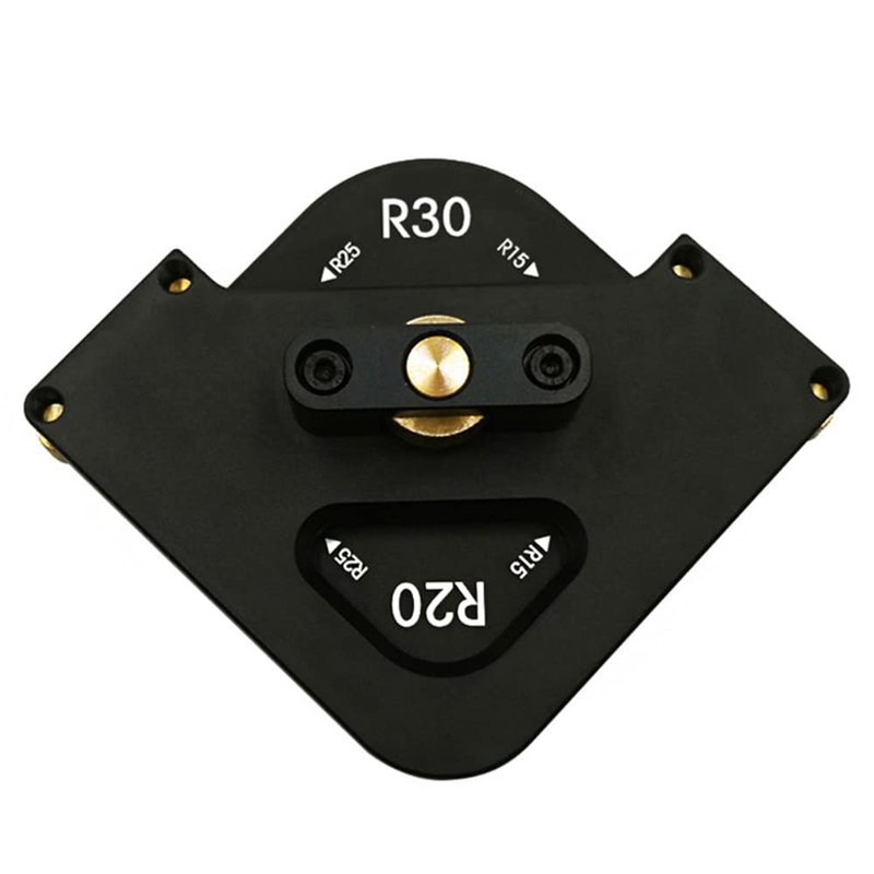 CENPEK 4-in-1 Aluminium Alloy Radius Jig Router Templates R15 R20