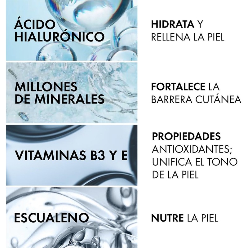 Vichy Minéral 89 Crema Hidratante Facial para Todo Tipo de