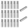 M METERXITY 20-Pack M6 x 25mm Slotted Cylindrical Pin Dowel,