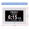 Golony 7.1 inch Digital Day Dementia Clock for Seniors, Extra