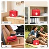 Gatycallaty First Aid Bag Empty Emergency Treatment Medical Bags Multi-Pocket