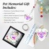 Teeloray Crystal Suncatcher Pet Memorial Gift, Rainbow Prism Window Decorative