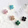Nail Art Luxury Zircon Clover Heart Parts 5 Types - Zircon Parts - 123 / 네일 아트 럭셔리 지르콘 크로버 하트 파츠 5종 - 지르콘파츠 - 123