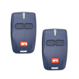 2 x 433 MHz Telecomando per apertura cancello BFT, sostituzione telecomando BFT Mitto 2, chiave con attacco per cancello garage a 2 vie con attacco chiave, compatibile con MITTO B RCB02 12 V elettrico