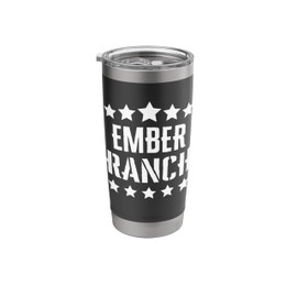 Ember Ranch Family Reunion Squad First Last Name Stainless Steel Insulated Tumbler