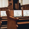 ChissNook Reserved Seating Chair Signs, Reserved sign for Family Pew