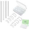Ring Adjusters,Guards Spacers Set of 13 - Invisible Anti-Slip Ring