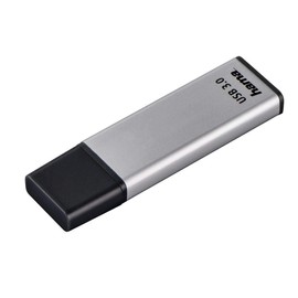 Hama 256 GB USB 3.0 Data Stick 90 MB/s Data Transfer USB Stick with Eyelet for Attaching to Key Ring Memory Stick Memory Stick with Locking Cap e.g. for Windows / MacBook Silver