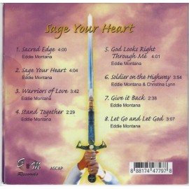 Eddie Montana "Sage Your Heart" Cd 2013