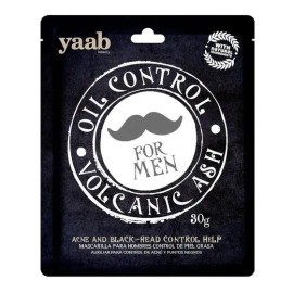 Mascarilla P/hombre Control De Brillo Facial - Yaab Beauty Kit 3 Pz