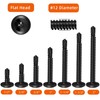 #12 x 1 Hex Socket Self Tapping Screws, Stainless Steel