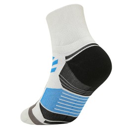 WANDER Athletic Ankle Socks Wicking Anti-Blister Lightweight Performance Running Socks for Men&Women with Cushion 3 Pairs