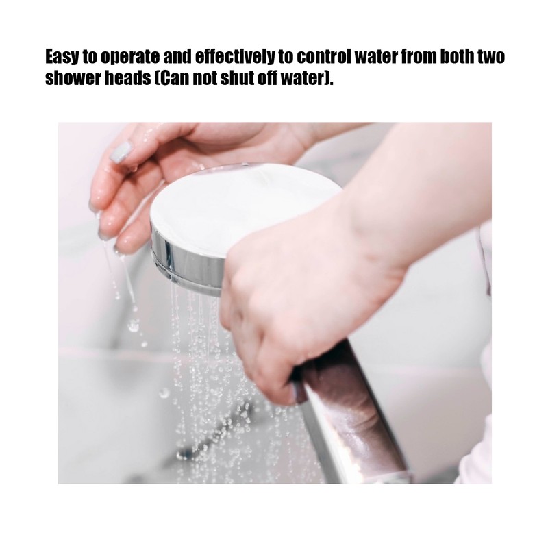 3Way Faucet Diverter Valve Bathroom Shower Parts for Handheld Showerhead