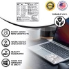 SYNERLOGIC Windows PC shortcuts -durable vinyl sticker size SM for