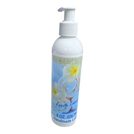 Deep moisturizing lotion fresh linen scented 8 oz pump cap bottle
