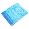 5Pcs Cotton Quilting Fabric Smudge Dyed 19.7in Long 17.7in Wide