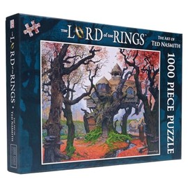 Thames & Kosmos The Lord of the Rings: Rhosgobel Jigsaw Puzzle, 1000 Piece Puzzle for Adults and Kids, Stunning Art and Visuals, Age 7+