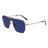Karl Lagerfeld Unisex Sunglasses, 718 Matte Amber Gold
