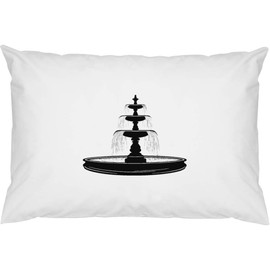 2 x 'Garden Fountain ' Cotton Pillow Cases (PW00040356)