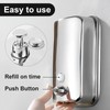 Heavy Duty Soap Dispenser Wall Mount Stainless Steel Soap Dispenser
