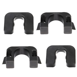 2 Set Rear Parcel Shelf Clips, Fastening Bracket Clip Luggage Rack Shelf Retainer Clip fit Compatible with Ford Focus Fiesta MK3 B-MAX Mondeo Citroen DS3 C3 Nissan 1539663 015532109E 8A6146698AA