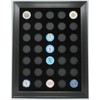 Tiny Treasures 35 Casino Poker Chips (not Included) Wall Display