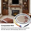 Thermocouple Compatible with Quadra Fire, Replacement 812-0210 Thermocouple 34'' Fits
