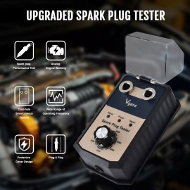 Unbranded Spark Plug Tester Dual Hole Diagnostic Tool Gasoline Car Ignition Analyzer 12V