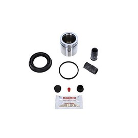 Bigg Red - Front Brake Caliper Repair Seal Kit & Pistons - Compatible with Fusion, Puma, Fiesta, Street KA, TT, A3,A1, 3 Series, Golf, Jetta, Eos, Caddy III,