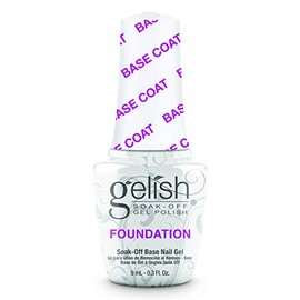 Gelish MINI Foundation Base Coat LED Gel Polish, Base Coat For Gel Nails, Base Coat For Nails, 0.3 oz.