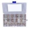 150Pcs Glass Fuses Alloy Tube Fuse Assorted Kit for Household