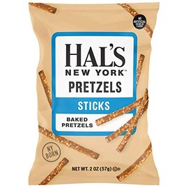 Hal's New York Baked Pretzels (Sticks, 2 Ounce (Pack of 24))