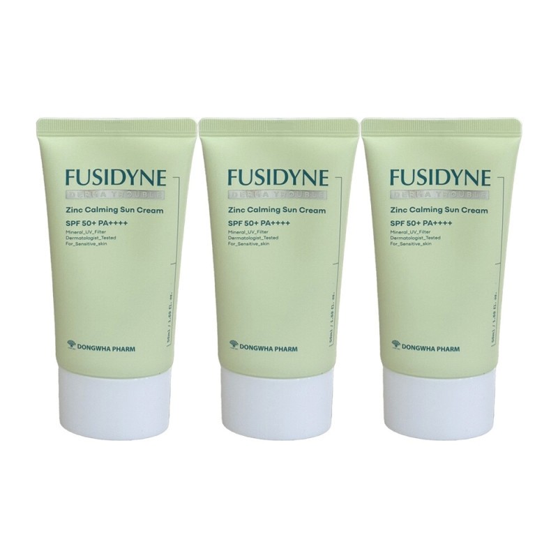 Fushidine Derma Trouble Zinc Calming Sun Cream 50ml (SPF50+) 3