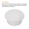 sourcing map PVC Tube Covers Internal Plug Pipe Inner 32mm