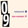 600 Pieces, 1" - Vinyl Number Stickers, Waterproof Stick On