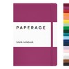 PAPERAGE Blank Journal Notebook, (Raspberry), 160 Pages, Medium 5.6 in