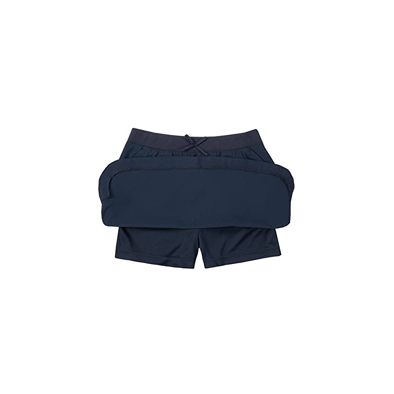 IZOD - Falda de Patinete sin Cierre para niñas, Skater