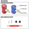 YSTOOL 3 Way AC Manifold Diagnostic Gauge Air Conditioner R1234yf