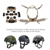 CYSFETENA Helmet Liner System with Adjustable Chin Strap and Sponge
