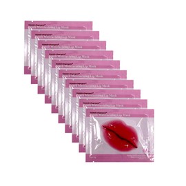 Jakuva 30PCS Collagen Crystal Moisturizing Lip Mask,Gel Lip Pads Lip Balm Lip Masks for Dry Lips,Remove Chapped Skin & Nourish &Moisturizing,Lip Sleeping Mask Great Plump Your Lips(Peach Pink)