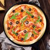 CheeseandU 4Pcs Pizza Pans 9 Inch Pizza Tray Oven Pizza